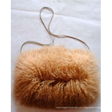 Venta al por mayor Tibetan Mongolian Lamb Skin Muff